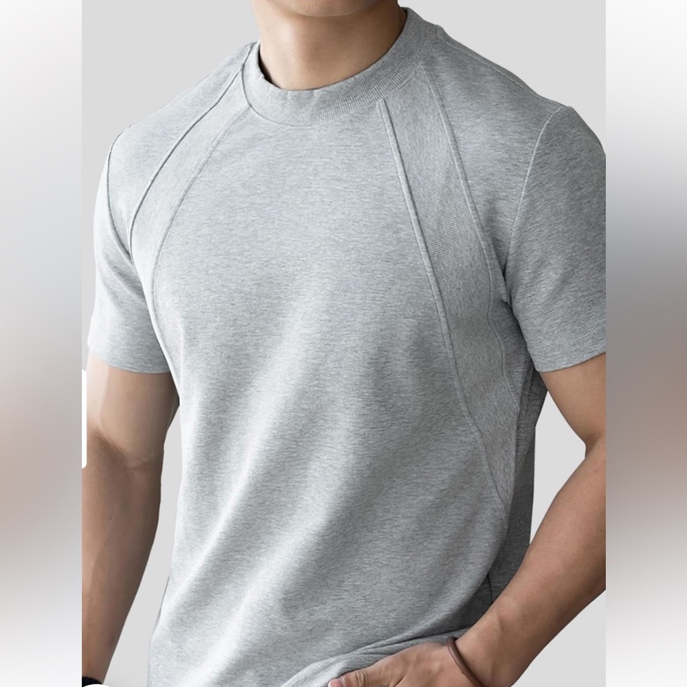 New Fioboc Gray Weekend Performance Crew Neck Tee Size 3XL